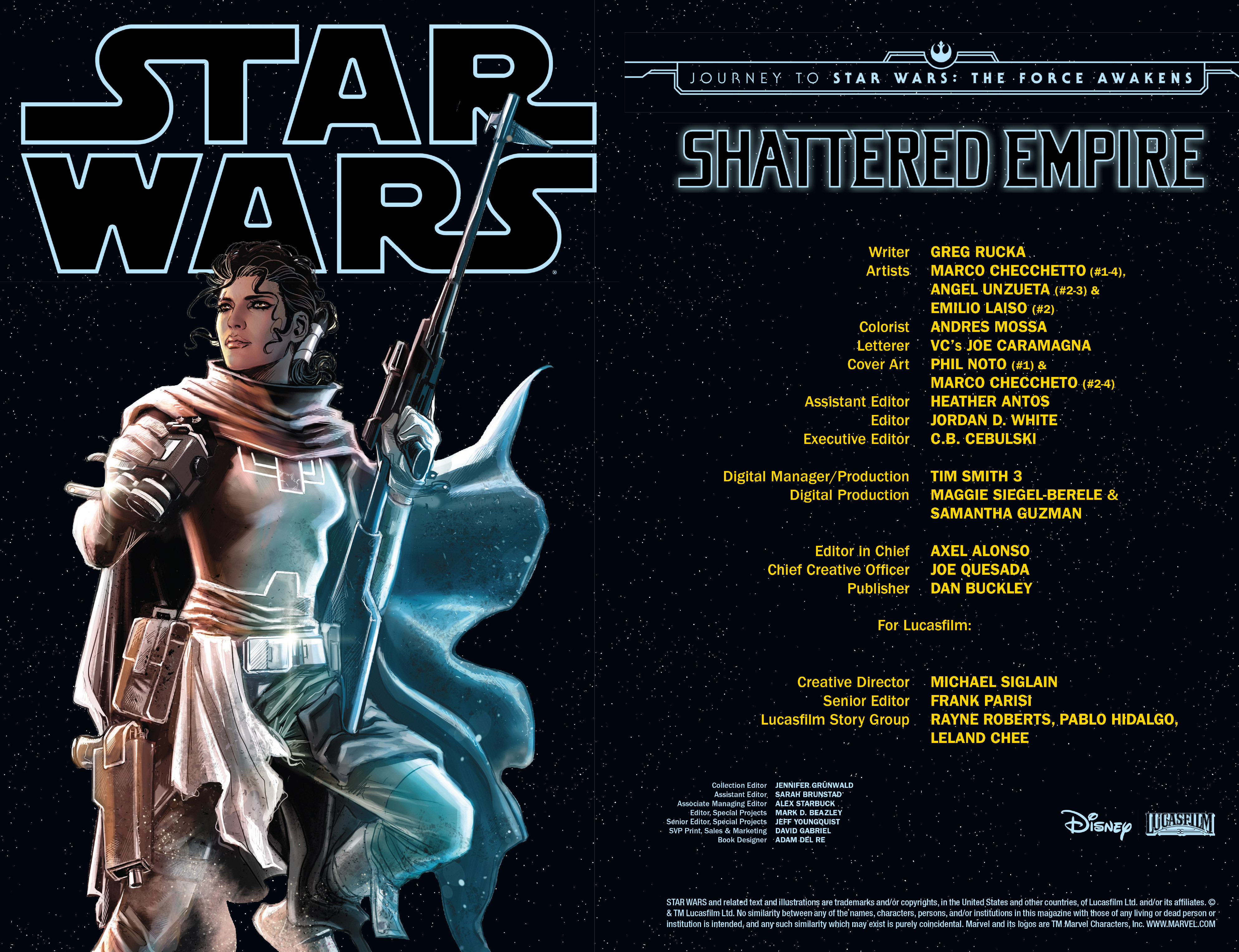 Read online Journey to Star Wars: The Force Awakens - Shattered Empire comic -  Issue # _TPB 1 - 3