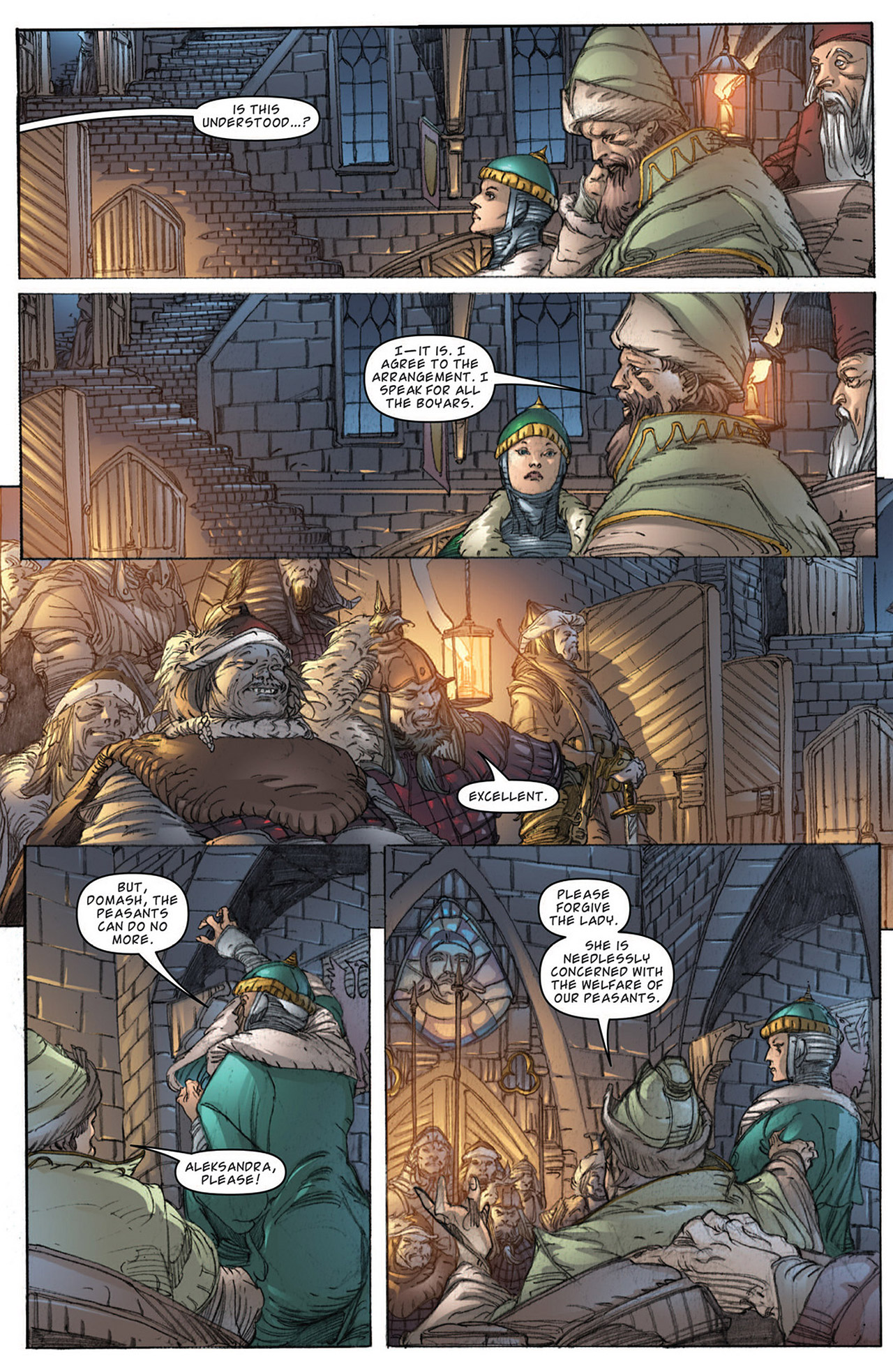 Read online Nevsky: A Hero of the People comic -  Issue # TPB - 18
