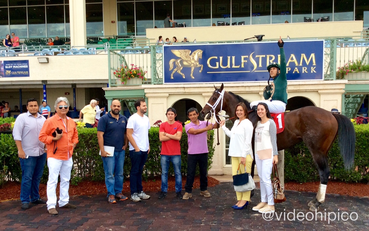 Gulfstream Park con su pupilo Gran Nelce