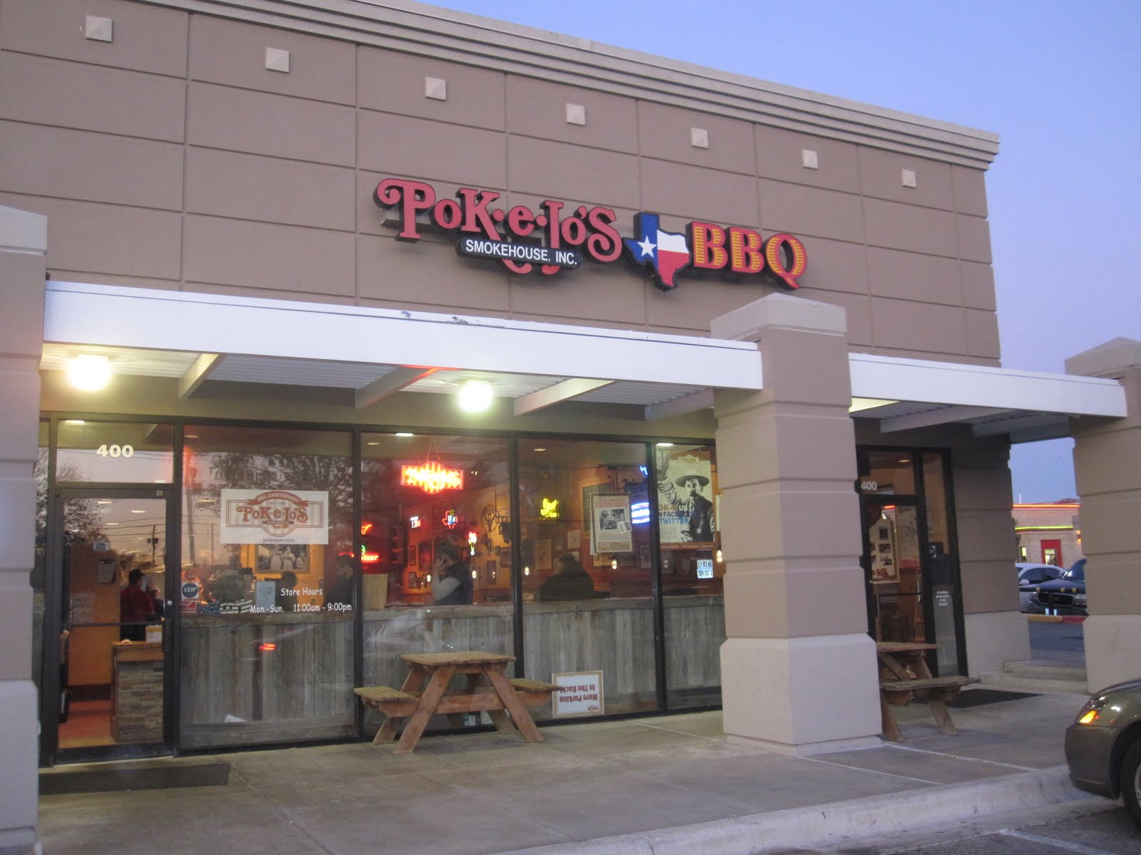 Man Up: Tales of Texas BBQ™: Wednesday's dinner at PoK-e-Jo's (Austin, TX)