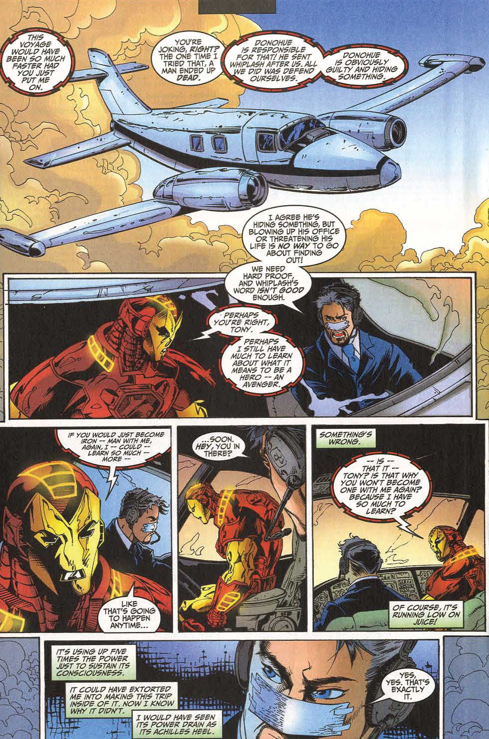 Read online Iron Man (1998) comic -  Issue #29 - 19