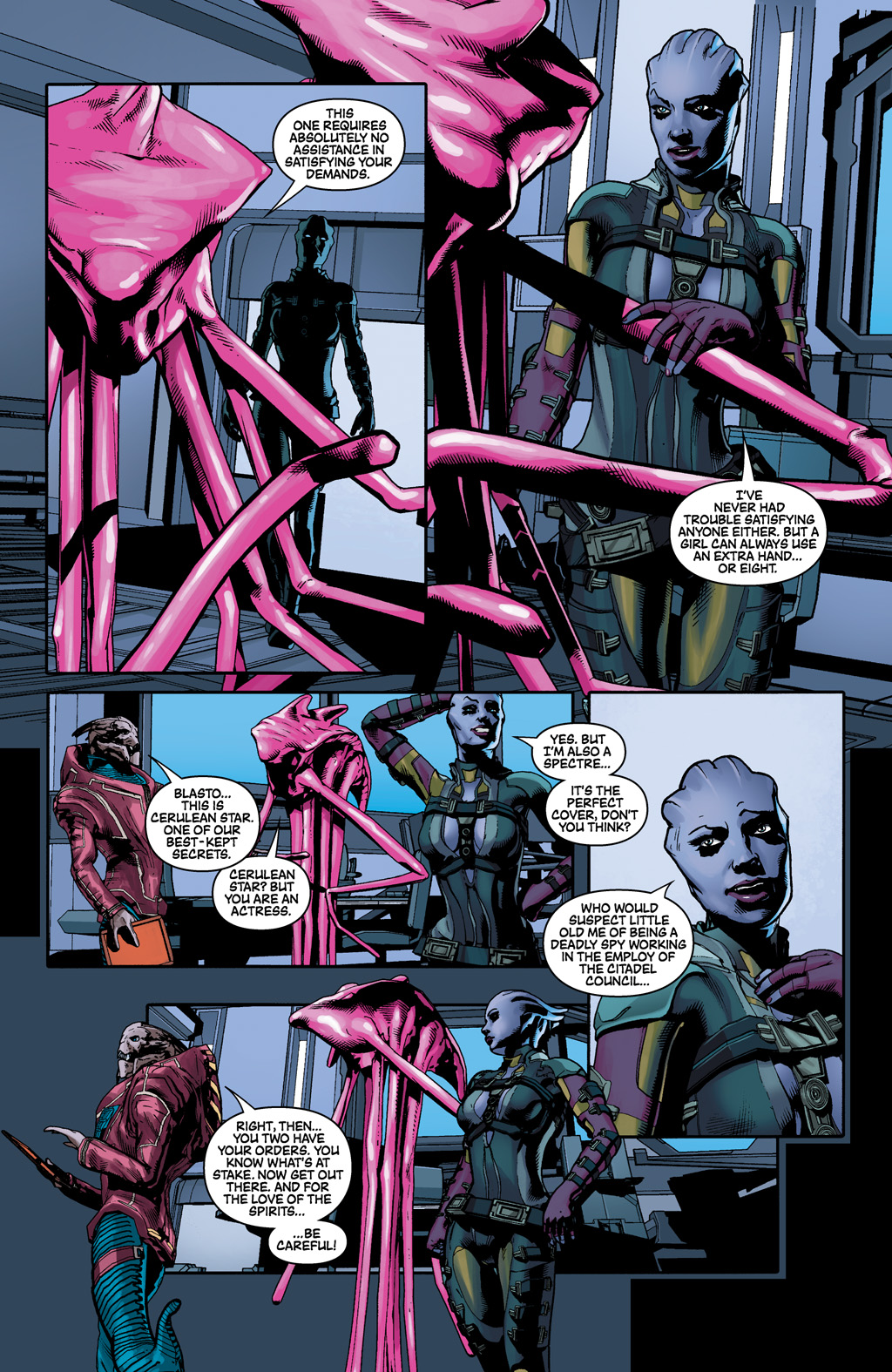 Read online Mass Effect: Blasto - Eternity Is Forever comic -  Issue # Full - 5