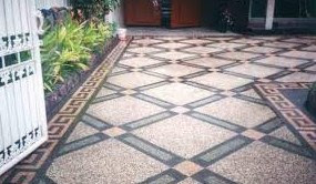 60 Gambar Desain Garasi Batu Alam Paling Bagus
