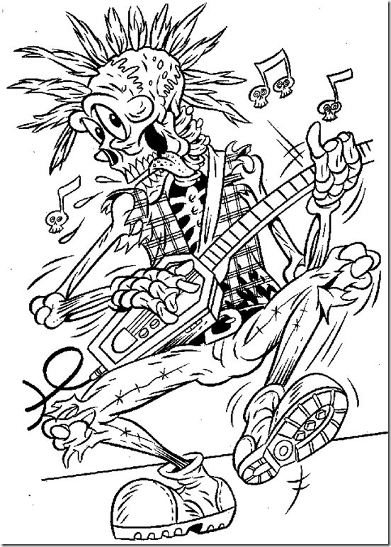 calacas coloring pages - photo #15