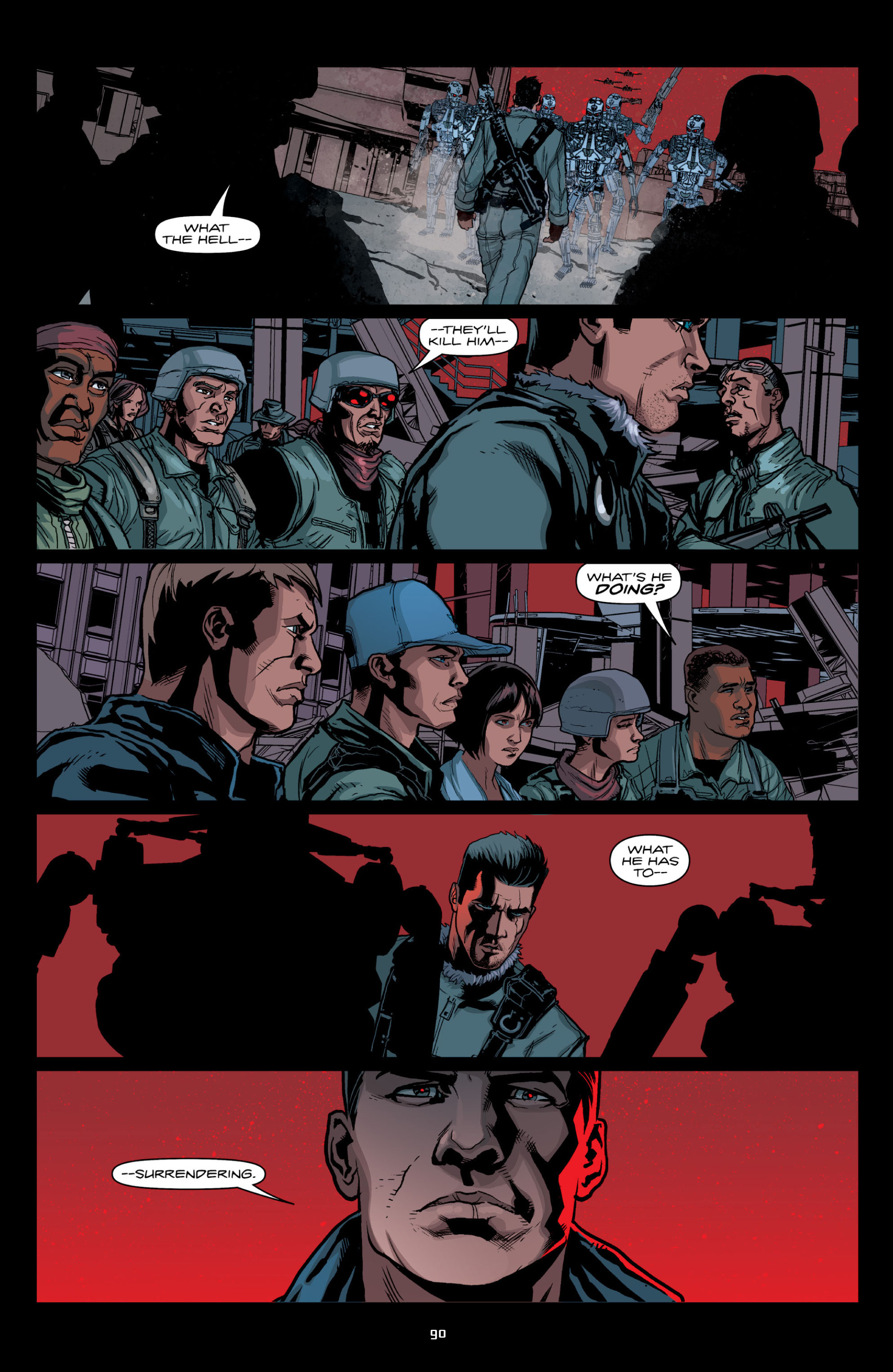 Read online Terminator Salvation: The Final Battle comic -  Issue # TPB 2 - 91