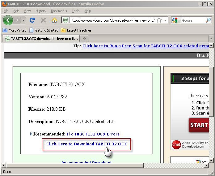 tabctl32.ocx register tabctl32.ocx register