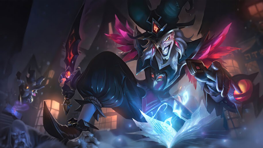 Arcanist, Shaco, Splash Art, 8K, #3.2201