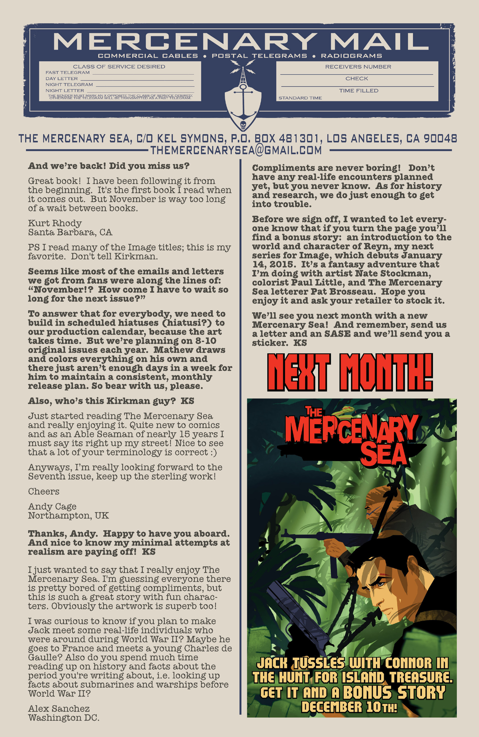 Read online The Mercenary Sea comic -  Issue #7 - 25