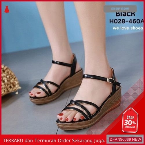 JUAL DFAN90089P125 SEPATU N SANDAL PD12x0125 WANITA WEDGES TERBARU BMGShop