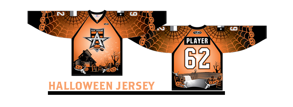 Lightning's ECHL affiliate don Halloween-themed jerseys