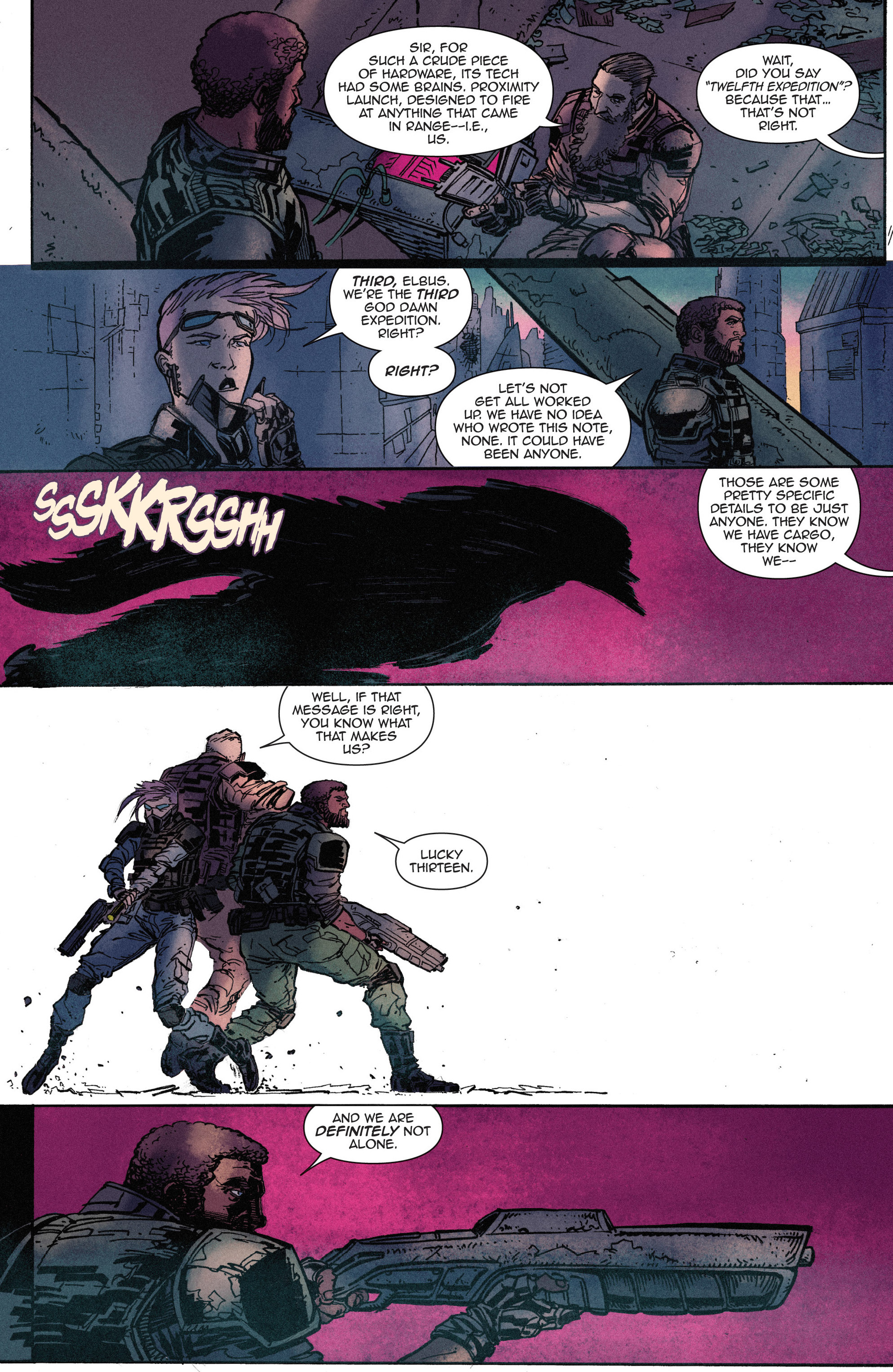 Read online Roche Limit: Clandestiny comic -  Issue #1 - 24