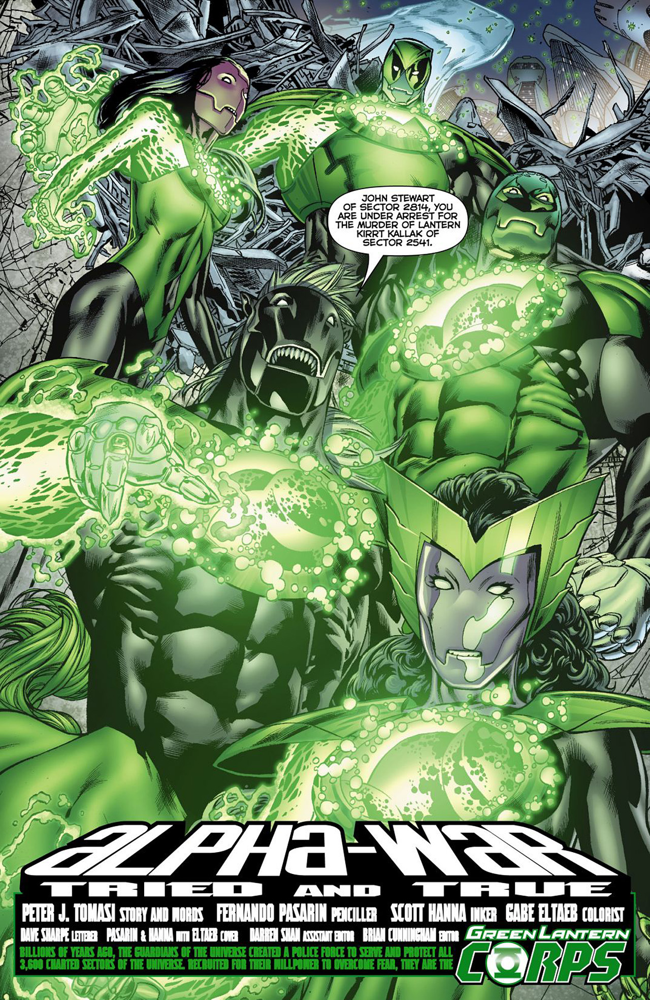 Read online Green Lantern Corps (2011) comic -  Issue #9 - 2