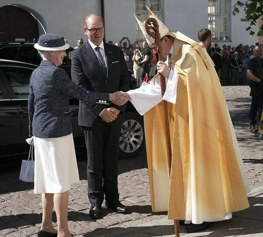 Queen Margrethe II attended celebration of the 800th anniversary of the establishment of the St. Mary’s Cathedral in Tallinn