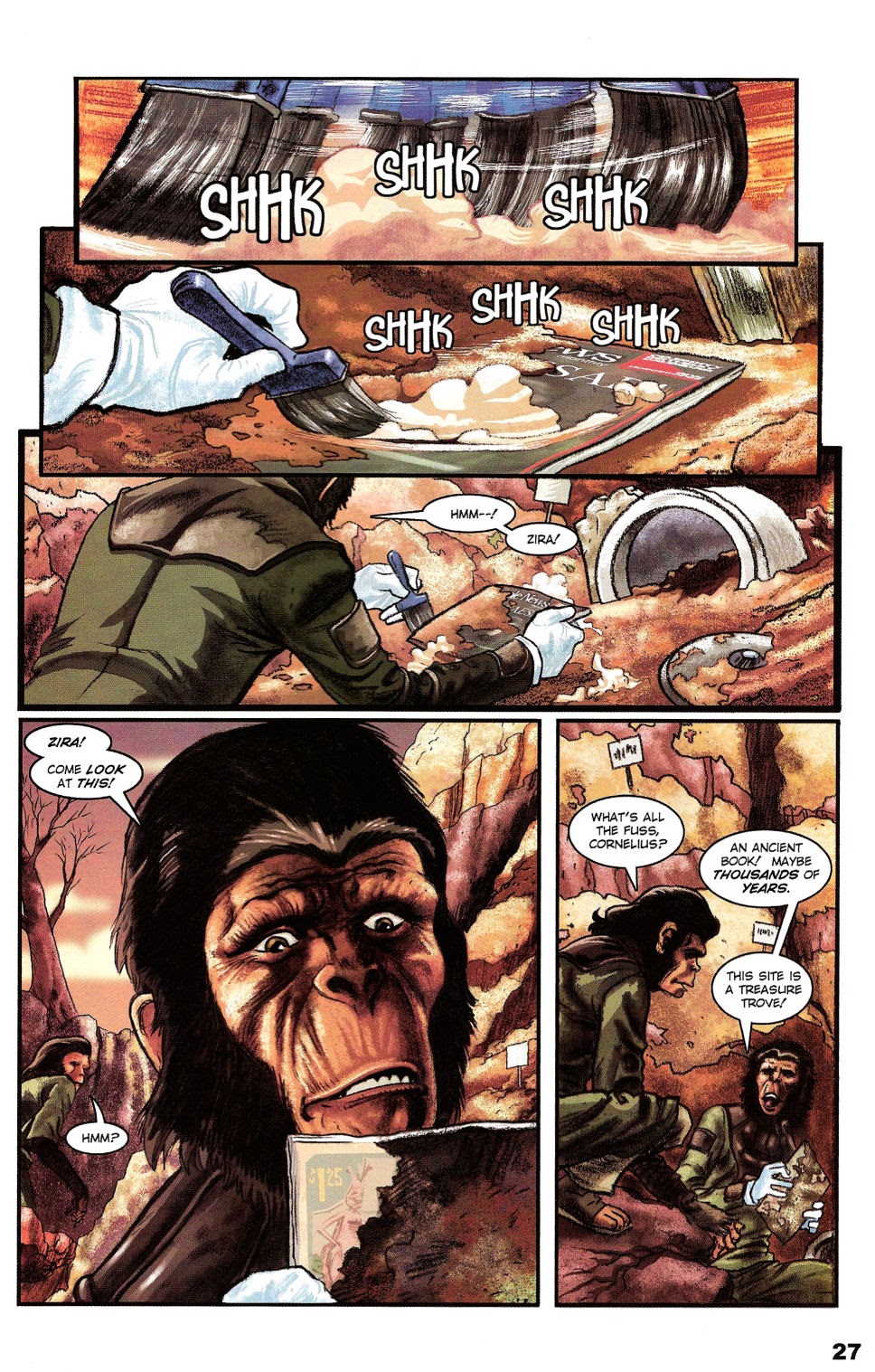 Read online Revolution on the Planet of the Apes comic -  Issue #2 - 28