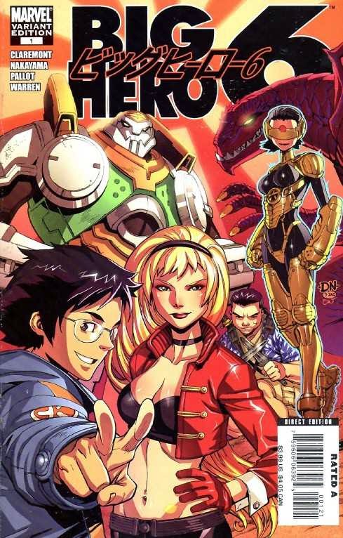 Velká šestka (Big Hero 6) – Komiks