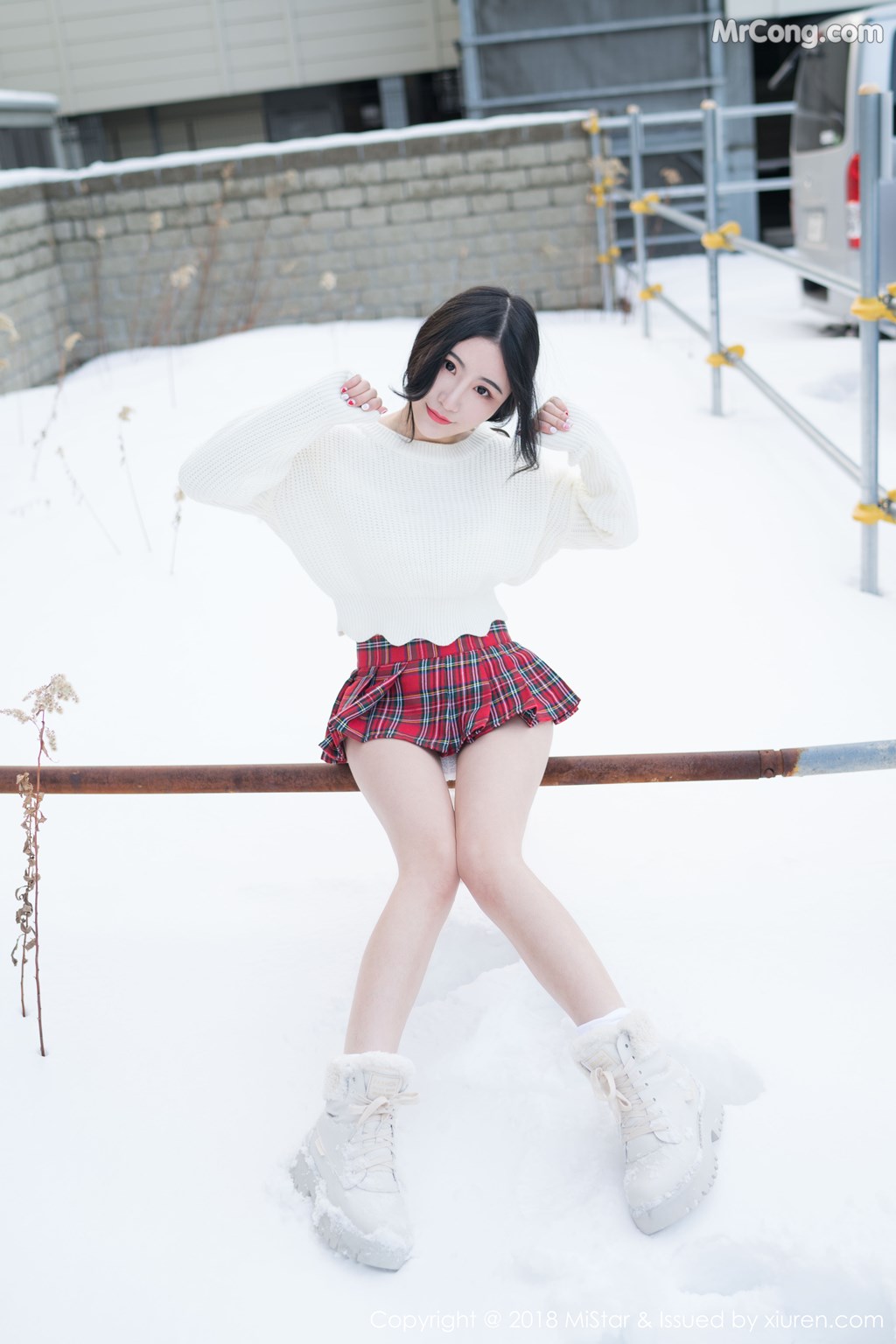 MiStar Vol.231: Model 绯 月樱 -Cherry (40 photos) photo 1-9