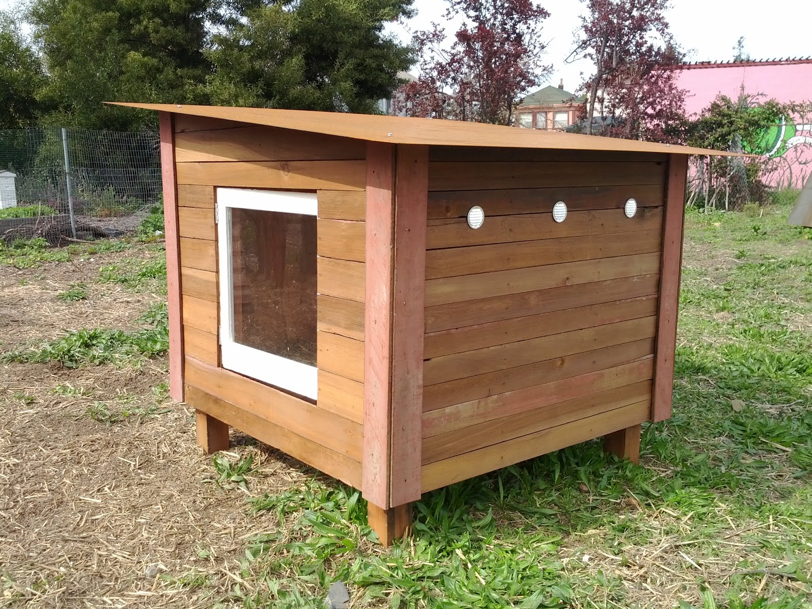 Just Fine Design Build: 2 new chicken coops on display and ...