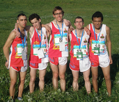 El combinado regional de atletimo en edad escolar