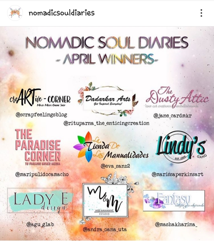 Nomadic Soul Diaries April Challenge