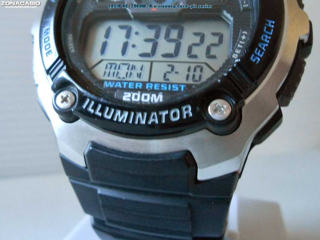 Zona Casio: Prueba: Casio AE-2000W. Un reloj de altos vuelos