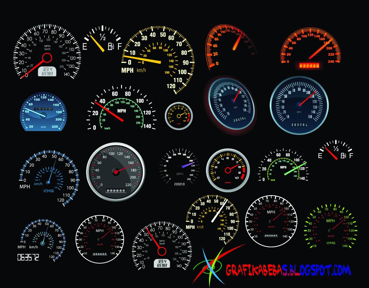 Pusat Desain Grafis Speedometer Vector Silahkan Download File Cdr Link