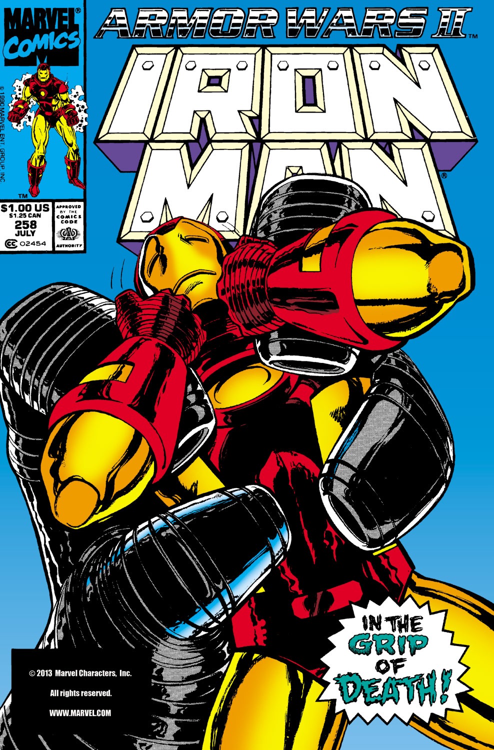 Read online Iron Man (1968) comic -  Issue #258 - 1