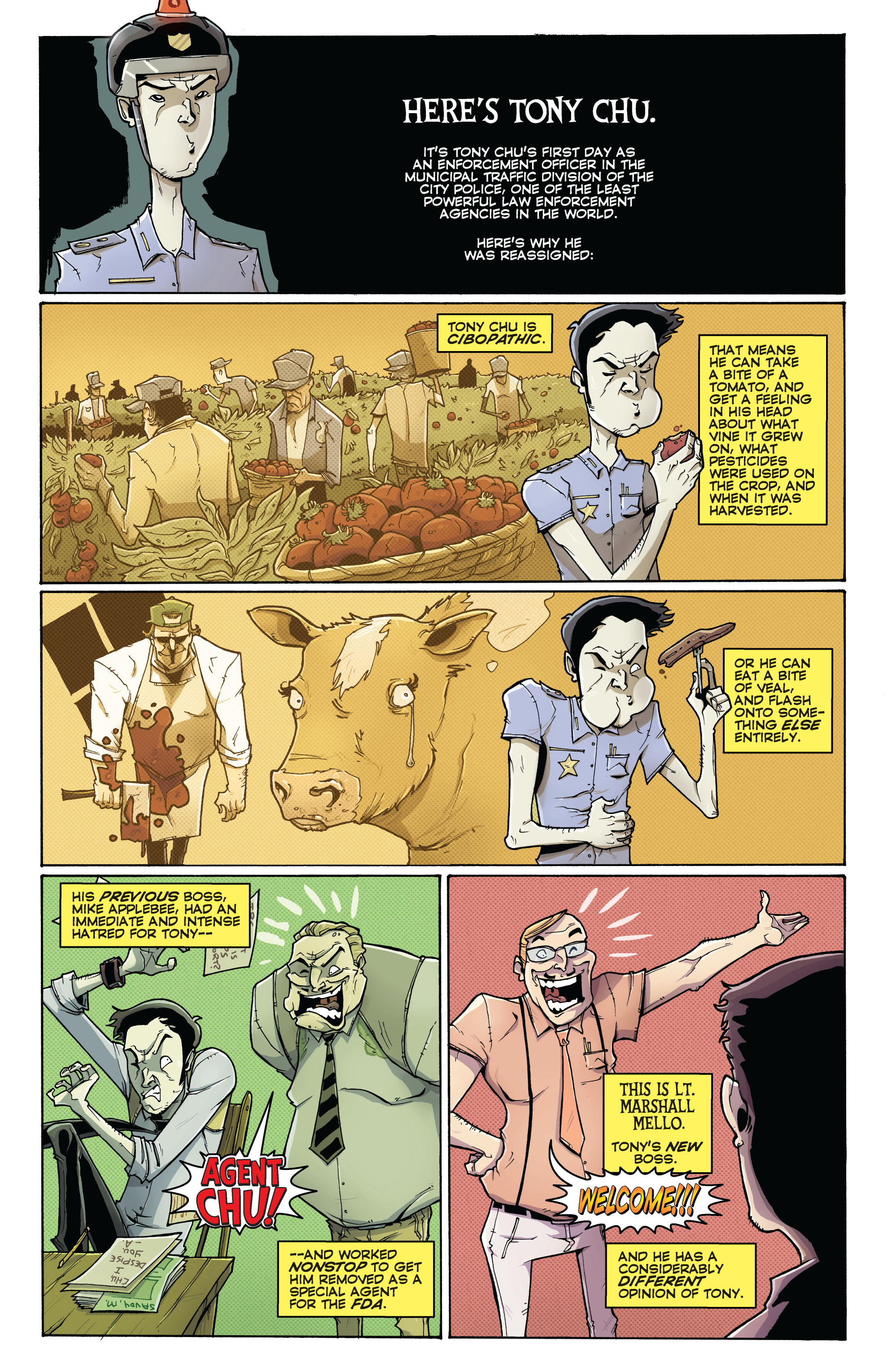 Read online Chew comic -  Issue #21 - 9