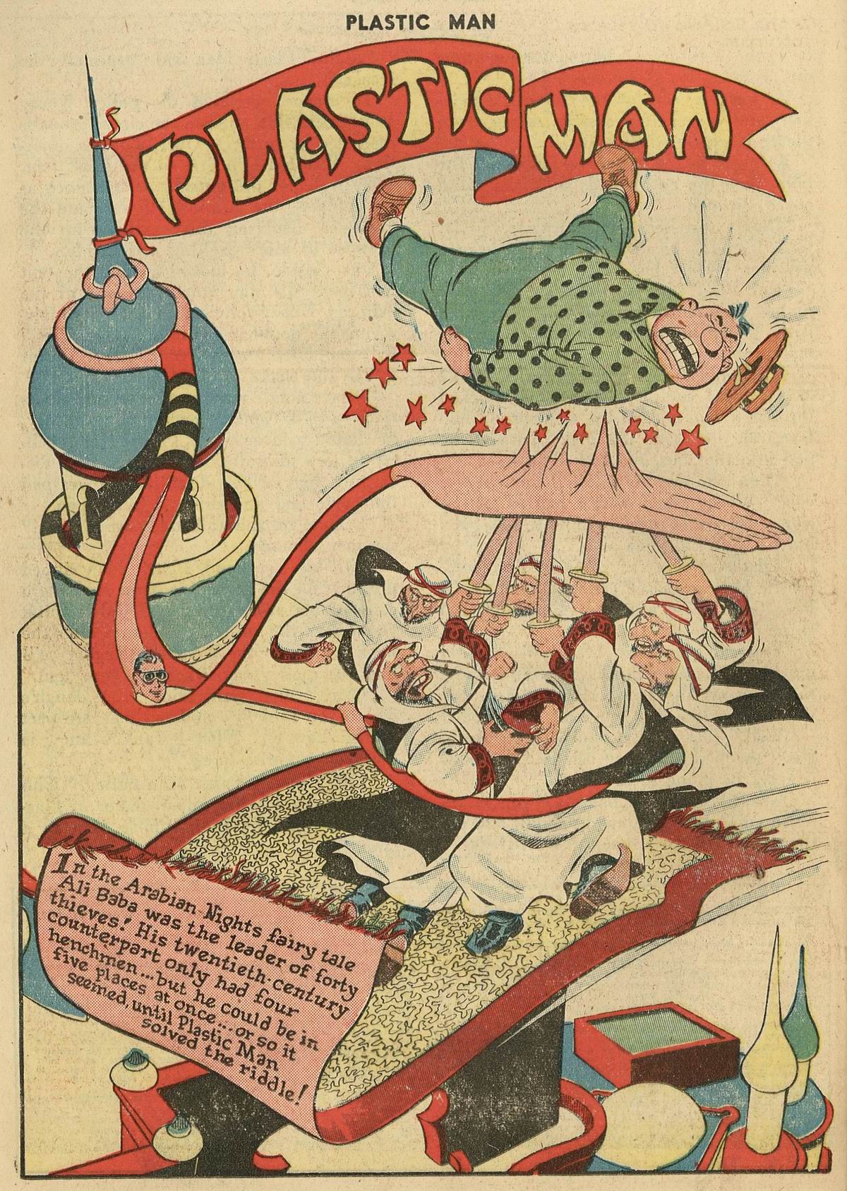 Read online Plastic Man (1943) comic -  Issue #16 - 37