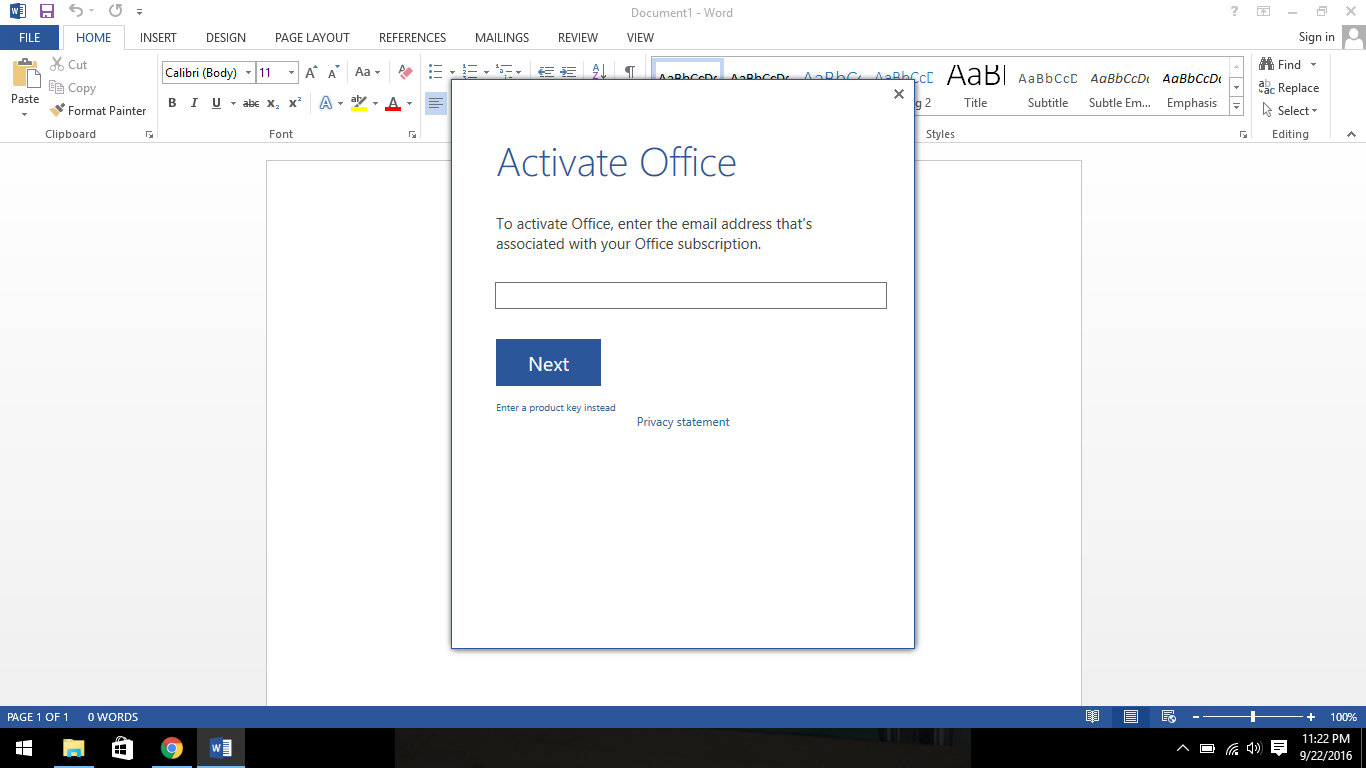 Cara Aktivasi Permanent Microsoft Office ~ Update Teknologi
