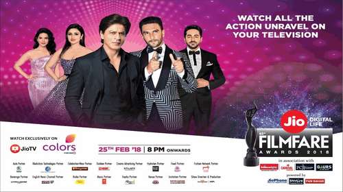 Filmfare Awards 25th February 2018 Free 500MB HDTV 480p x264