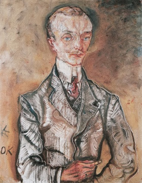 Portrait par Oskar Kokoschka