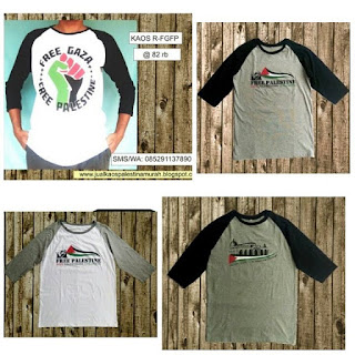 Jual Kaos Raglan Palestina Online