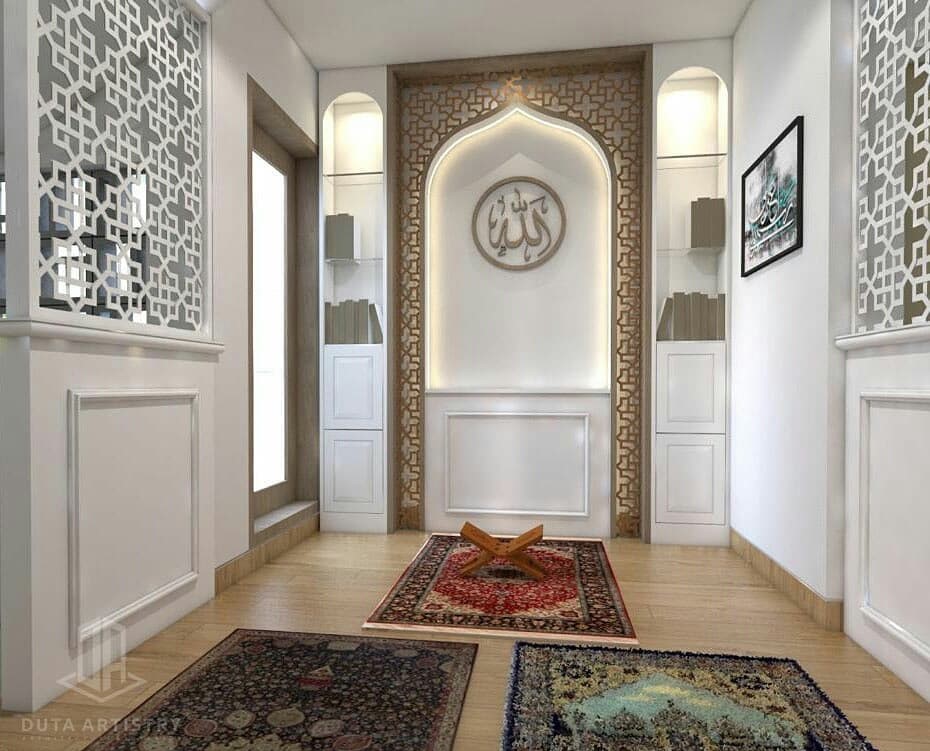 Tips Desain Dan Dekorasi Musholla Dalam Rumah Yang Nyaman ~ HelloShabby
