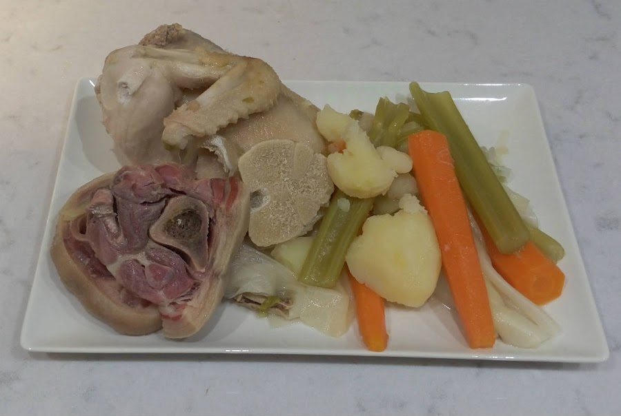 Sacar ingredientes del caldo