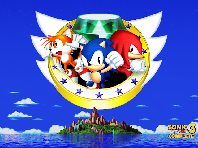 Wallpaper Sonic 3 Complete SEGA
