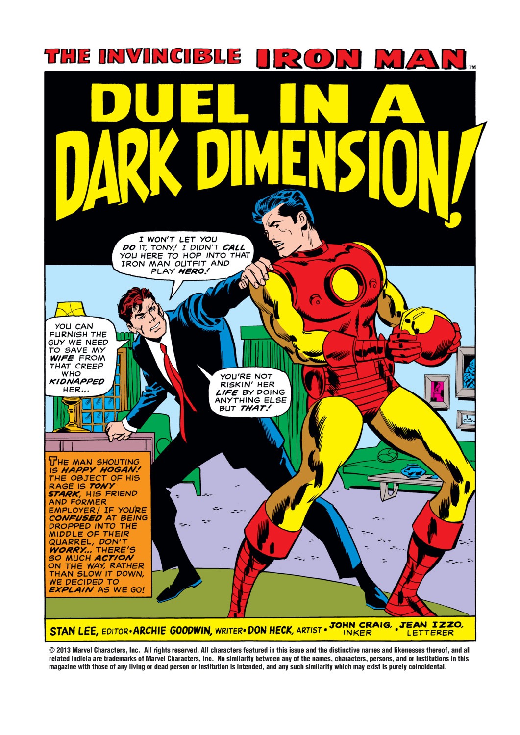 Read online Iron Man (1968) comic -  Issue #26 - 2