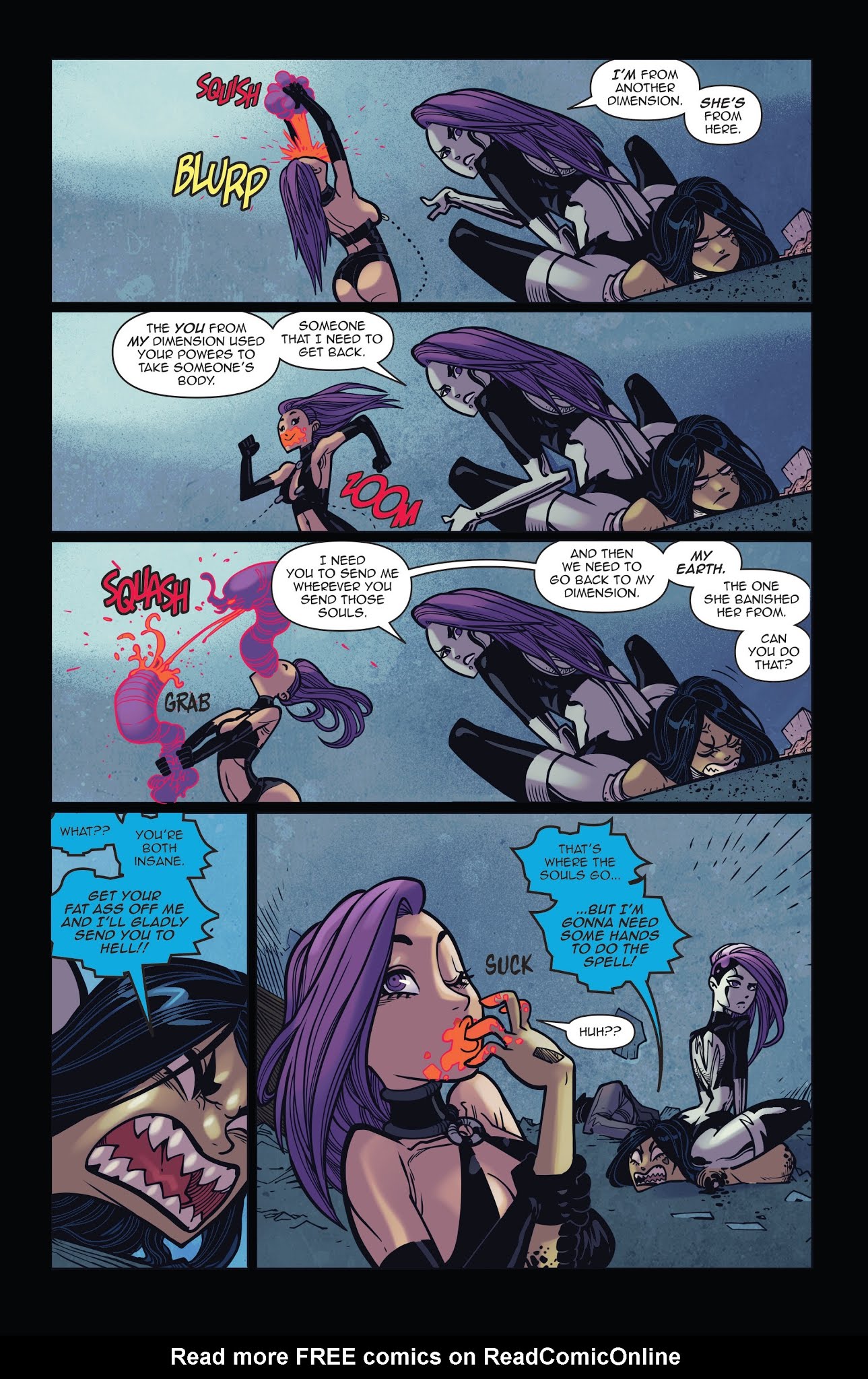 Read online Vampblade Season 3 comic -  Issue #5 - 19