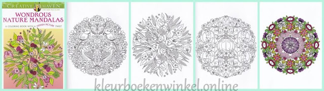 kleurboek wondrous nature mandalas