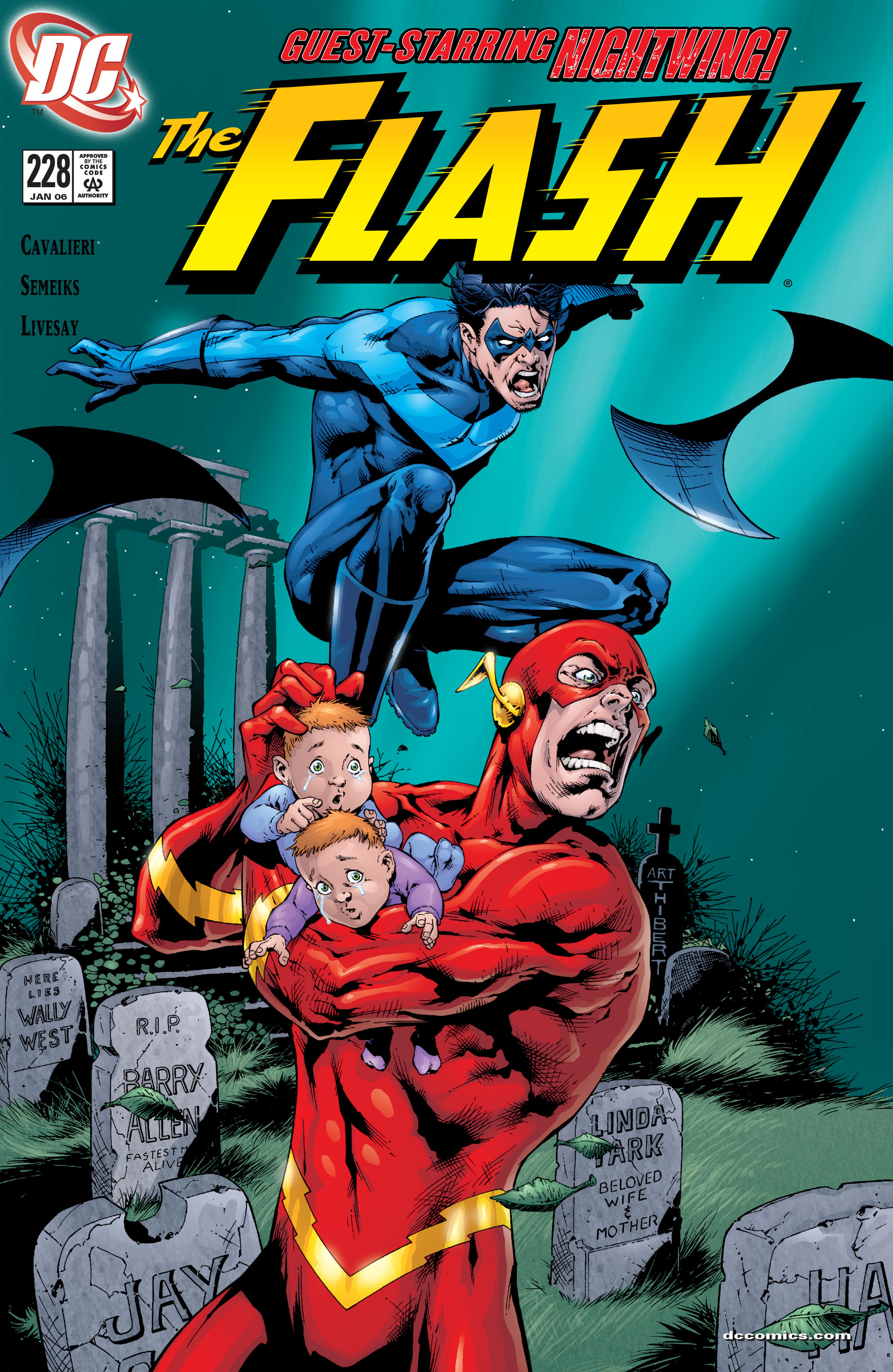 Read online The Flash (1987) comic -  Issue #228 - 1
