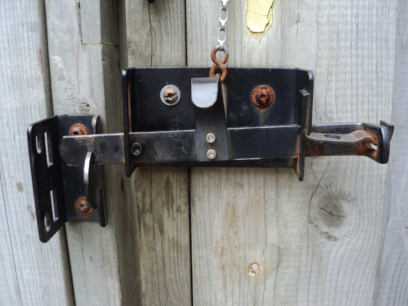 Rouge River A Gate Latch Modification