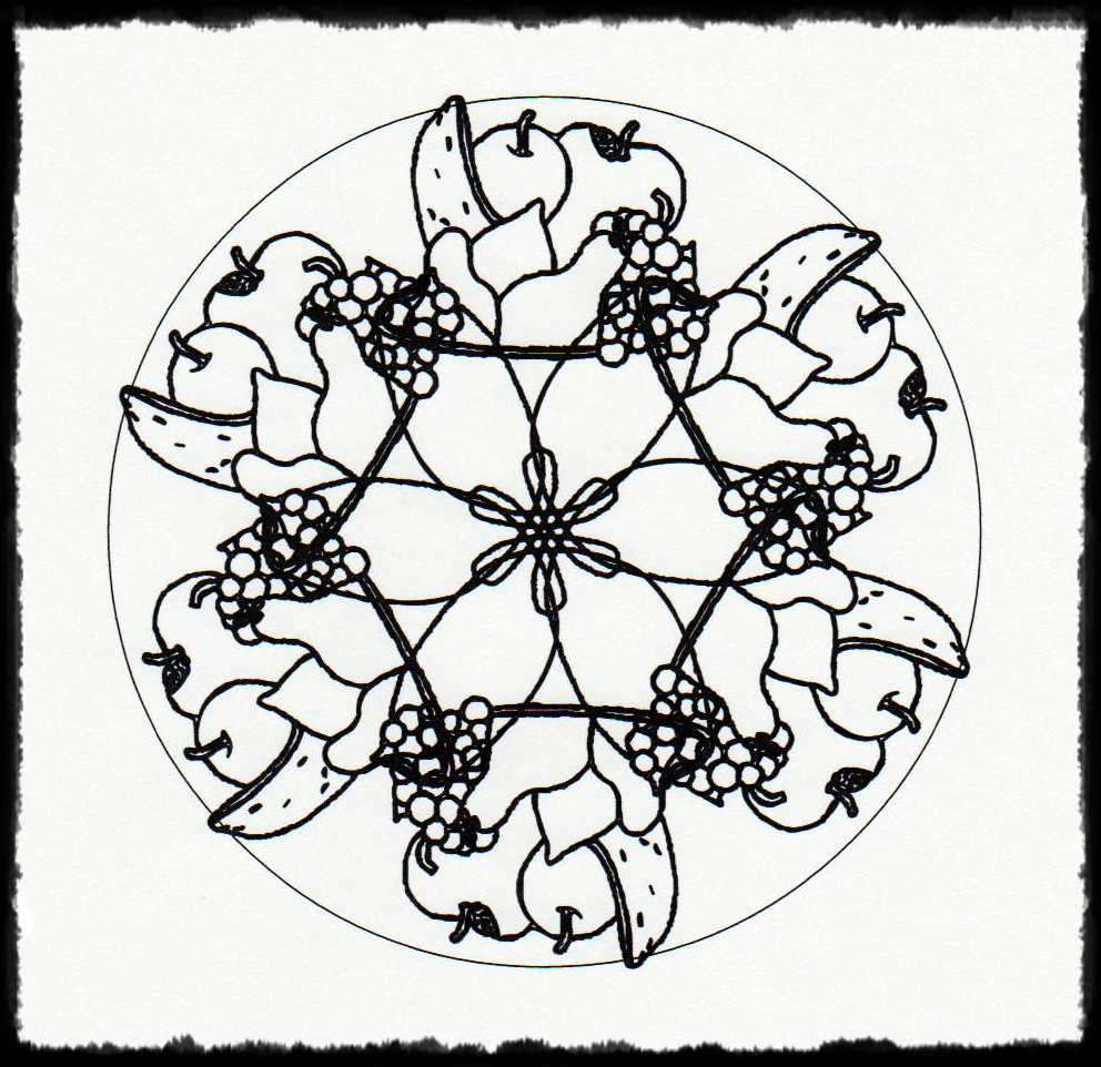 HSW Rezepte-Gesund essen Gehörtes und So: Obst-Mandala