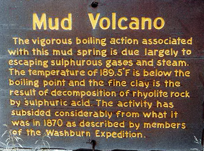 Focusing On Travel Yellowstone Mud Volcano Stop and Smell the
