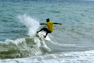 Skim boarding at Mahayahay Beach It's more fun in Argao Cebu