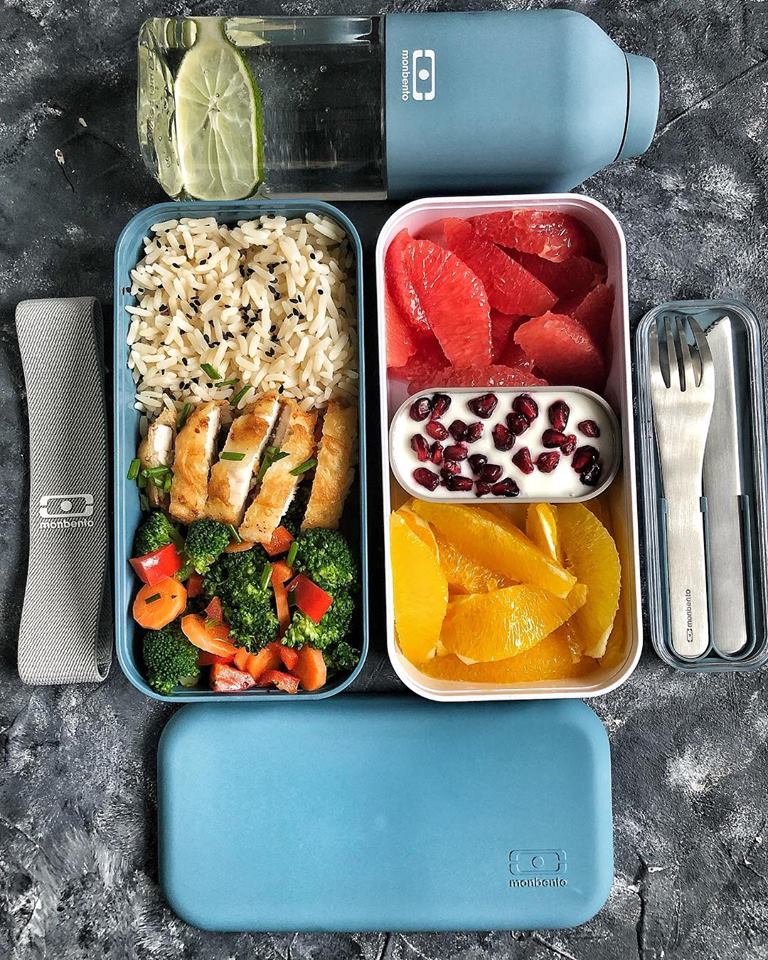 Bento, czyli lunch box z kurczakiem • Pysznie czy przepysznie