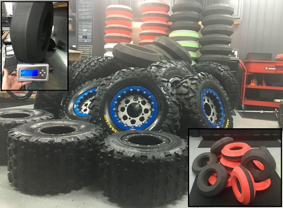 Just A Car Guy Tire Spine, a flatprevention foam insert that is