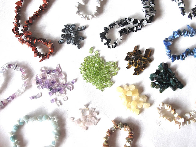 DIY juwelen: materiaal : splitkralen