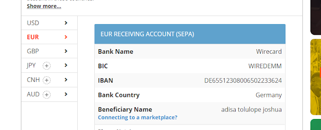 my usa account numbers my payoneer usd bank account