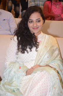 nitya menon at 100 days of love audio launch nitya menon at 100 days of love audio launch