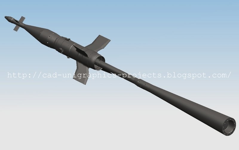 CAD designs by Ivan Rocket models