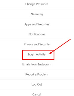 Cara mengetahui aktivitas Login di Akun Instagram Kita Cara mengetahui aktivitas Login di Akun Instagram Kita